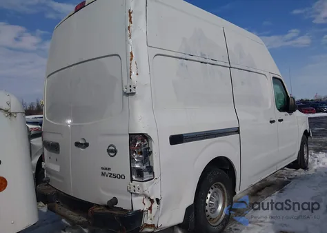 2020 Nissan Nv Cargo Nv2500 Hd S High Roof V6 from USA, damaged, VIN 1N6BF0LY6LN804235